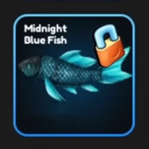 Midnight Blue Fish