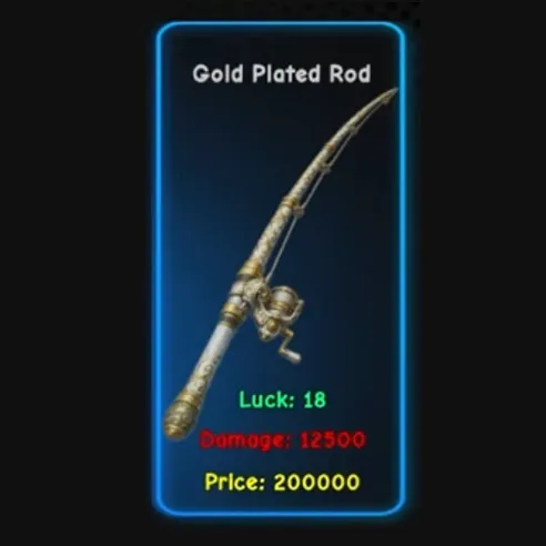 Gold Plated Rod