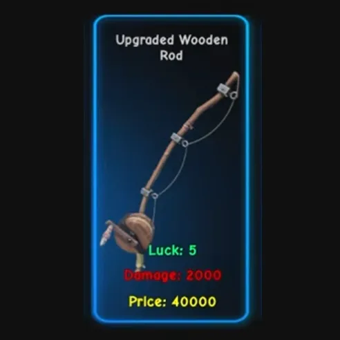 Upgraded Wooden Rod